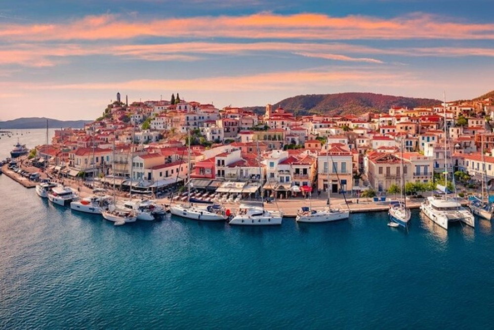 Full-Day Private Tour to Poros Island from Athens by Minibus