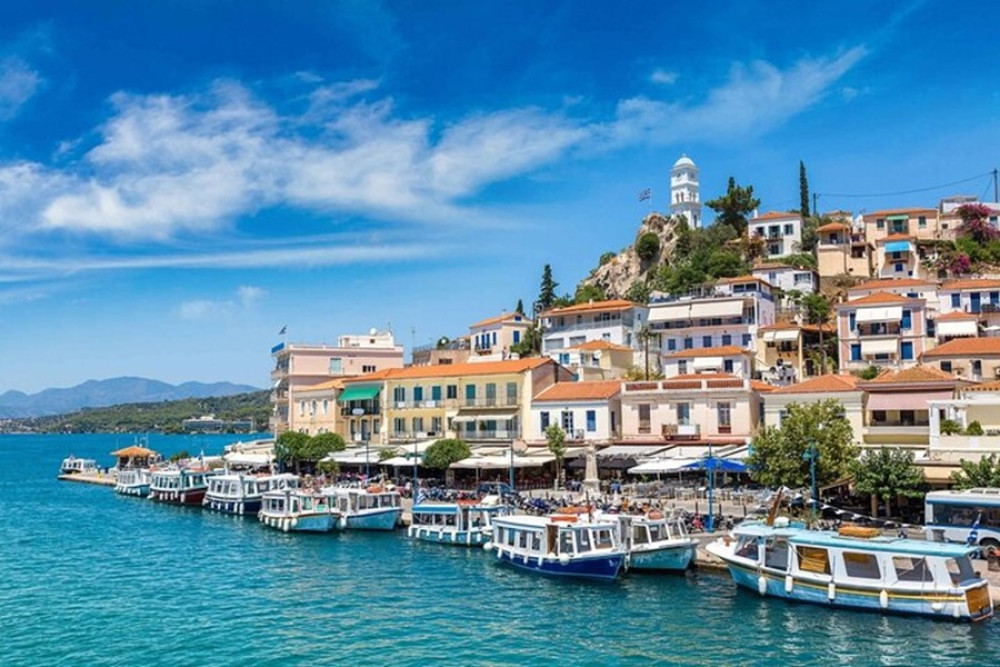 Full-Day Private Tour to Poros Island from Athens by Sedan