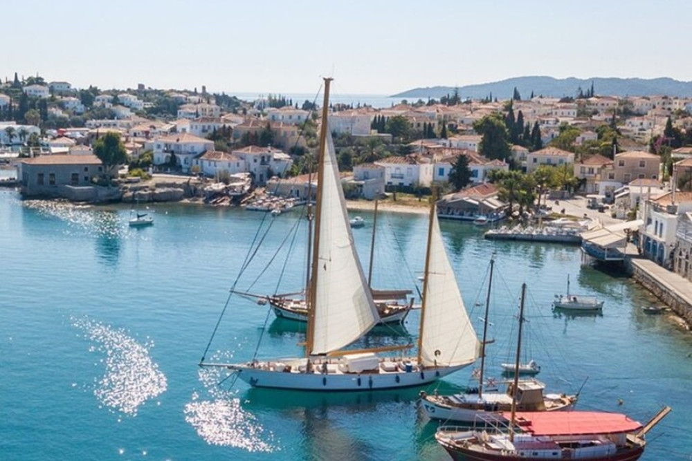 All-Inclusive Full Day Private Tour Spetses Island from Athens by Minivan