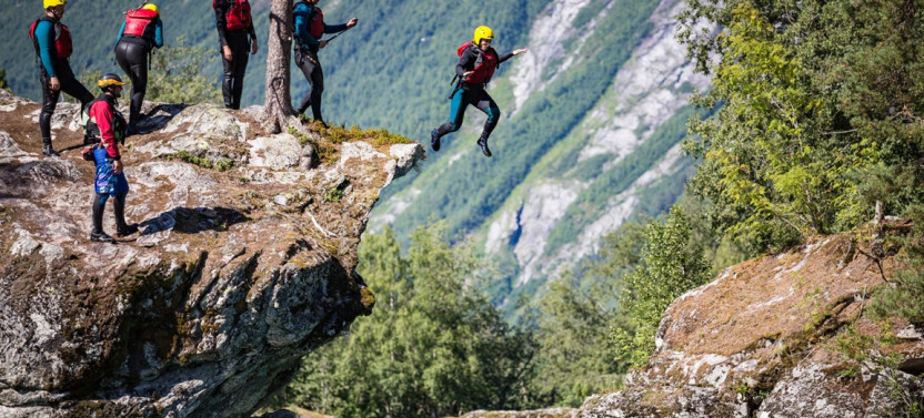 Classic Canyoning From Valldal