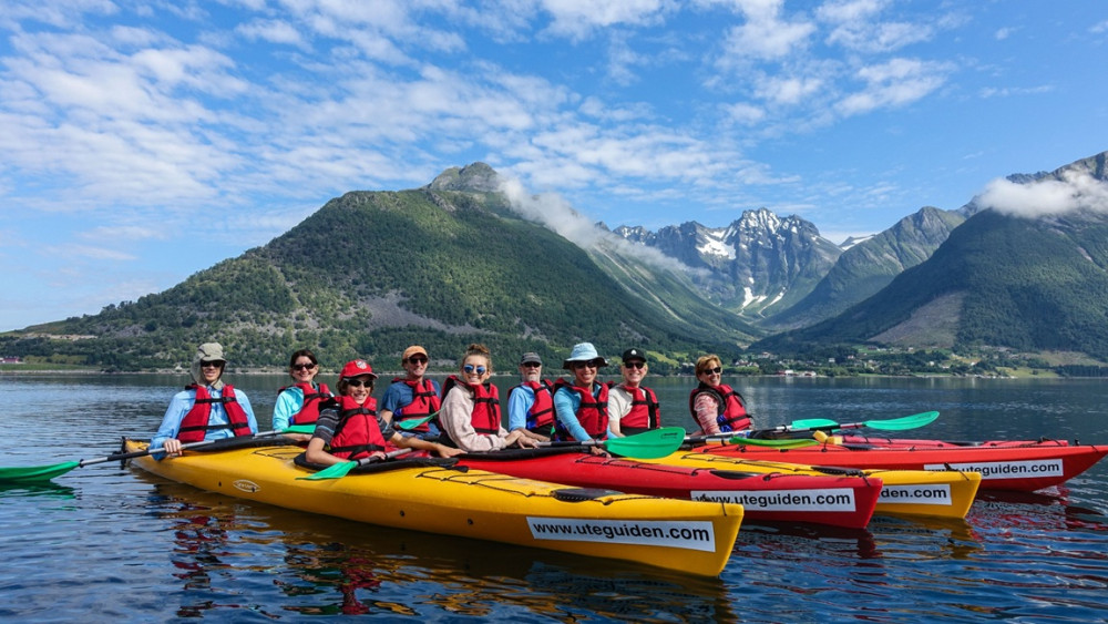 Kayaking Hjørundfjord - Starts from Øye
