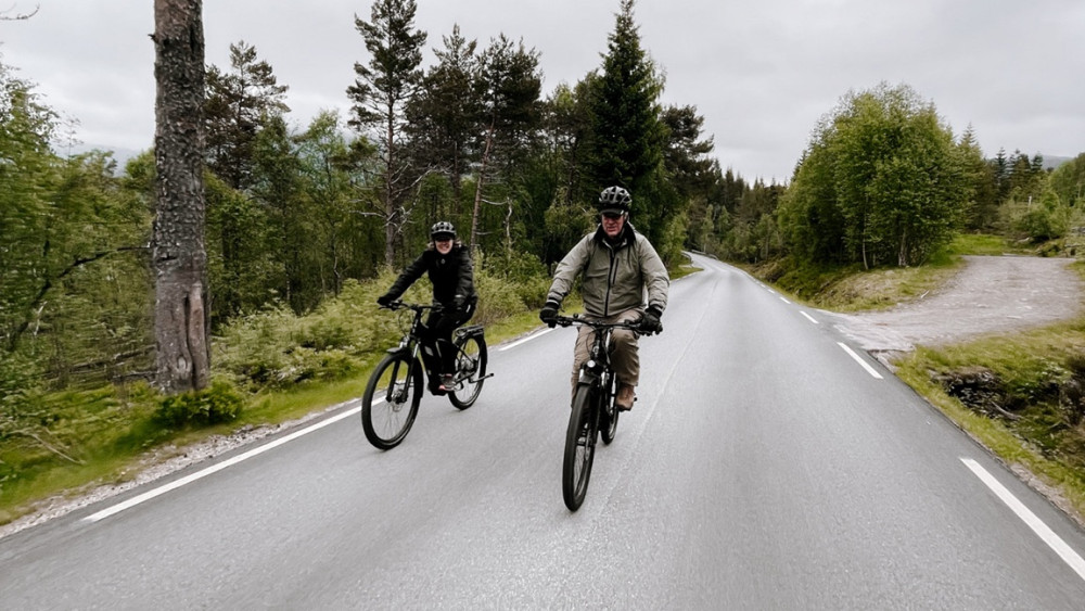 E-biking Molde Centrum - Varden Viewpoint from Molde