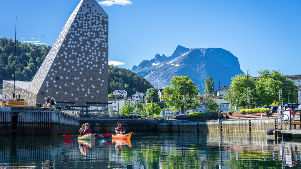 Kayak the Romsdal Fjord - from Andalsnes