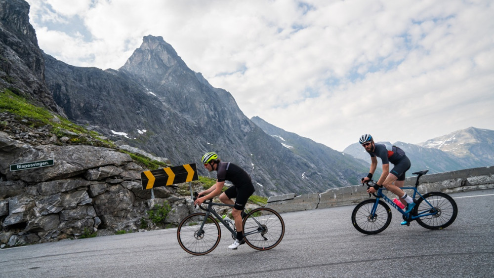 E-biking Trollstigen from Andalsnes