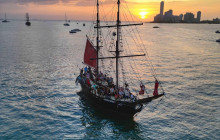 La Fantastica Cartagena Pirate Ship6