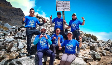 A picture of Small Group Salkantay & Humantay Lake Trek with Sky Dome Stay