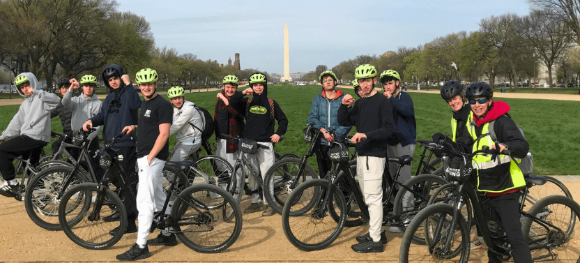 Private Washington DC Monuments Day or Night Bike Tour