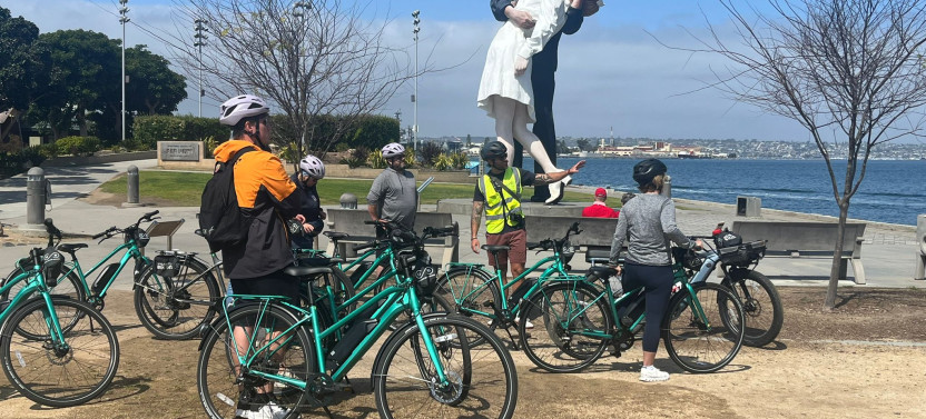 Private San Diego Highlights Electric Bike Tour