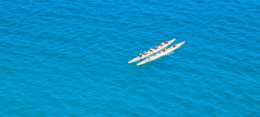 Hawaiian Sunrise Canoe & Swim at the Beaches of Noronha