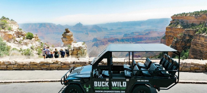 North Grand Canyon Heli Tour with Sunset Hummer Tour