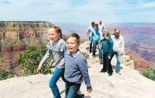 Grand Canyon Discovery Airplane Tour with Sunset Hummer Tour
