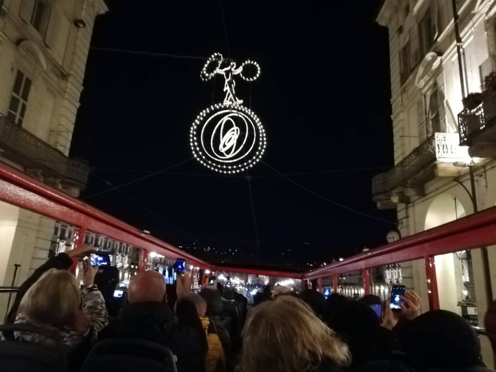 Luci d'Artista City Night Tour of Turin