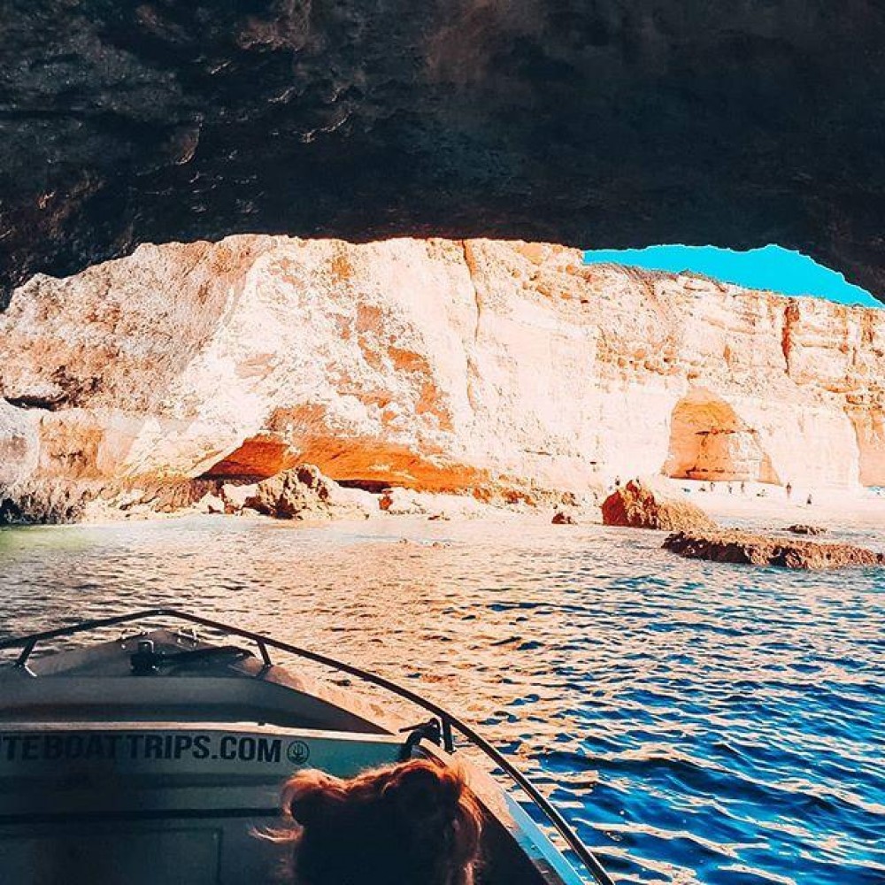 Benagil Cave Sunset or Sunrise Private Boat Charter - Albufeira ...