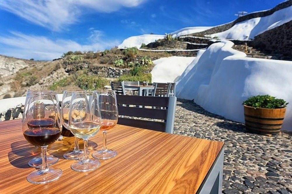 Wine Tour - Visit 3 Wineries of Santorini