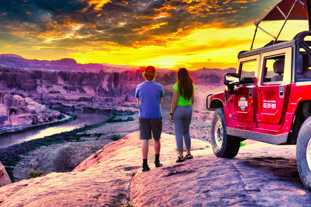 Private Hummer Sunset Safari