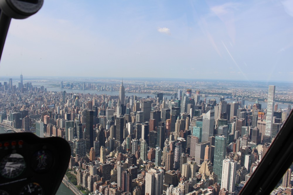 private new york city helicopter tour for couples from westchester