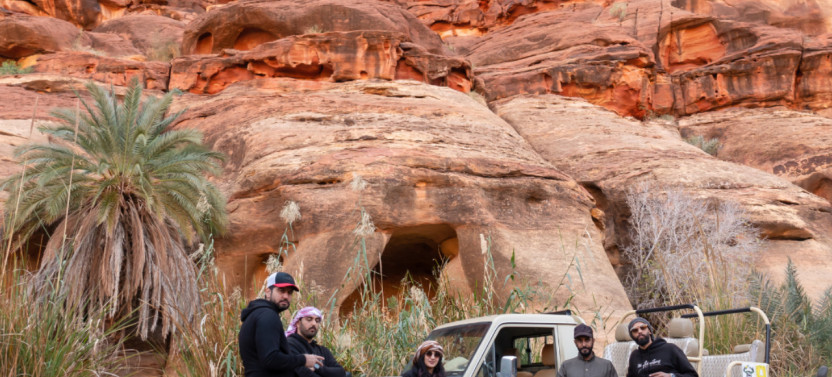 Private Wadi Al Disah Adventure with Pick-Up from Tabuk