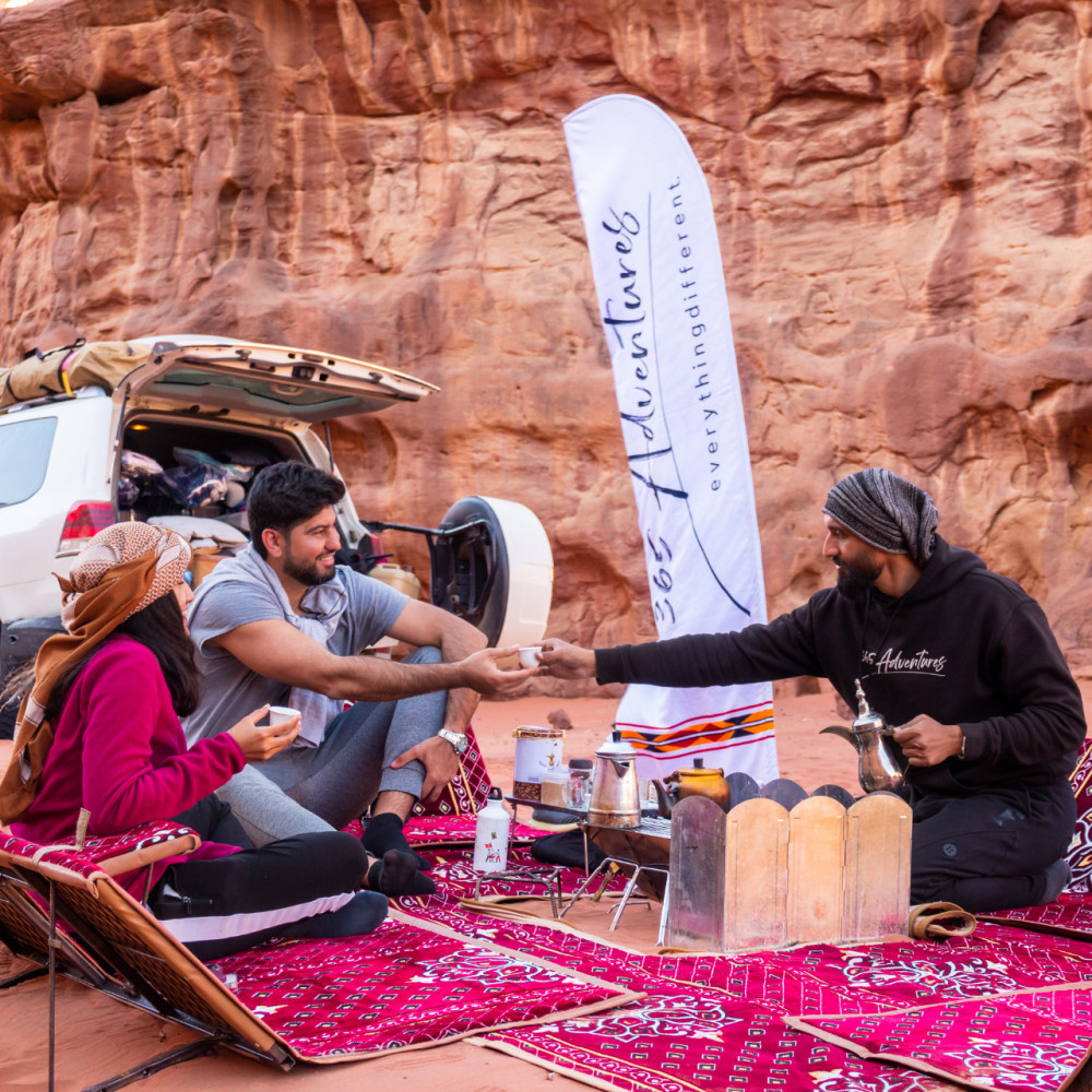 Private Wadi Al Disah Adventure with Pick-Up from Tabuk