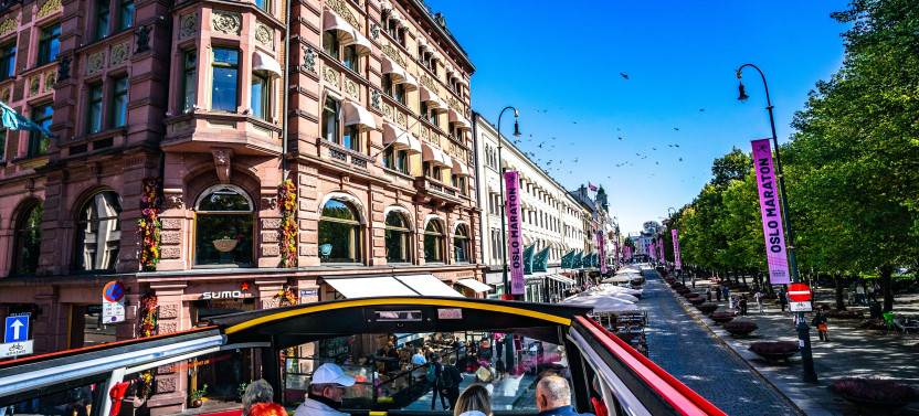 Hop-On Hop-Off Oslo 24hr ticket