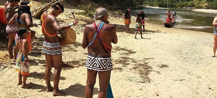 Embera Village and Waterfalls experience in the gatun Lake Private Tour