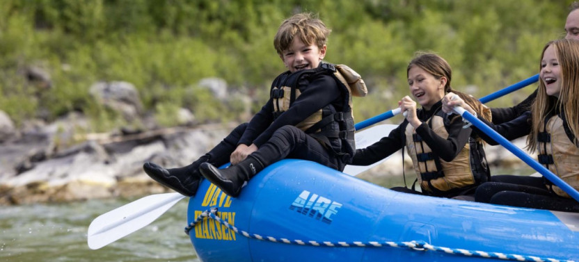 8 Mile Whitewater Rafting Trip (8 Person Raft)