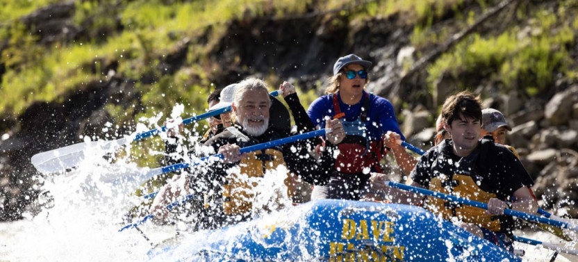 8 Mile Whitewater Rafting Trip (8 Person Raft)