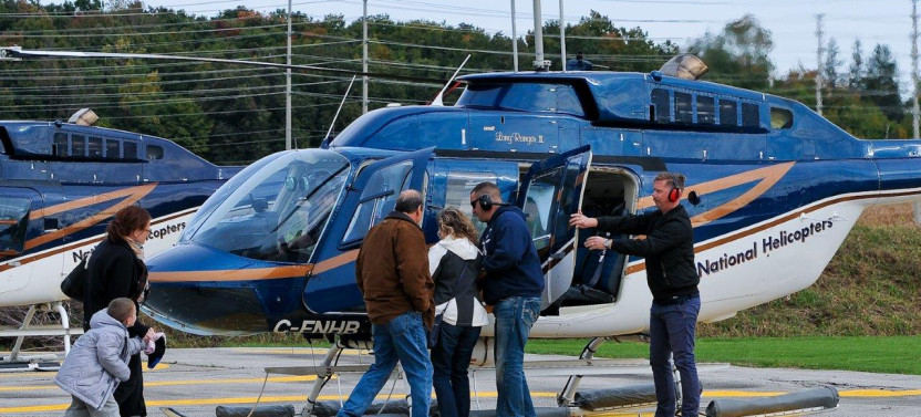 Private Niagara Falls Sunset Helicopter Tour