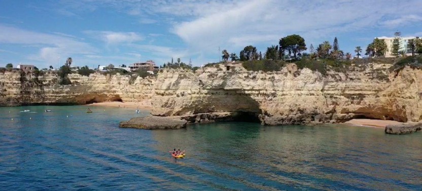 Explore the Algarve Caves & Wild Beaches Kayak Tour