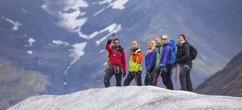 Ice Cave and Glacier Walk at Skaftafellsjökull