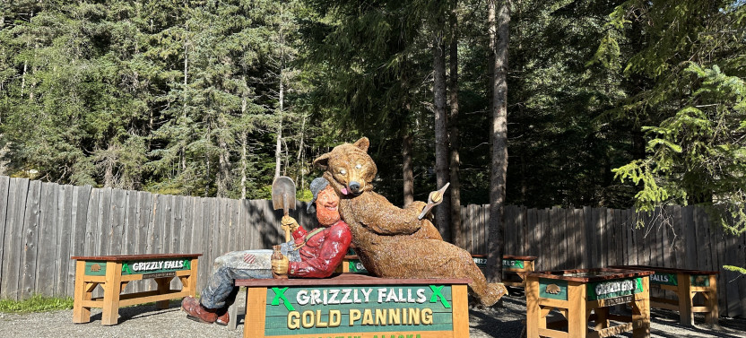 Musher's Camp and Gold Panning Adventure