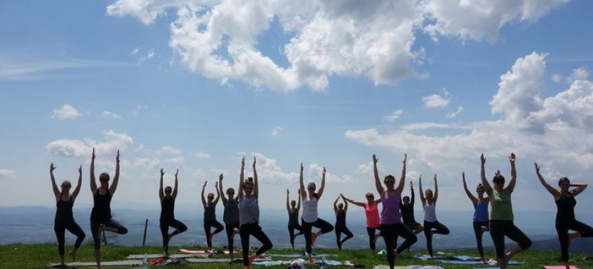 Private Hike & Yoga in Blue Ridge Mountains