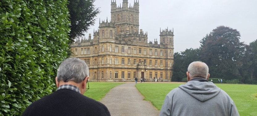 Private Downton Abbey - Highclere Castle Transfer and Bampton ViIlage
