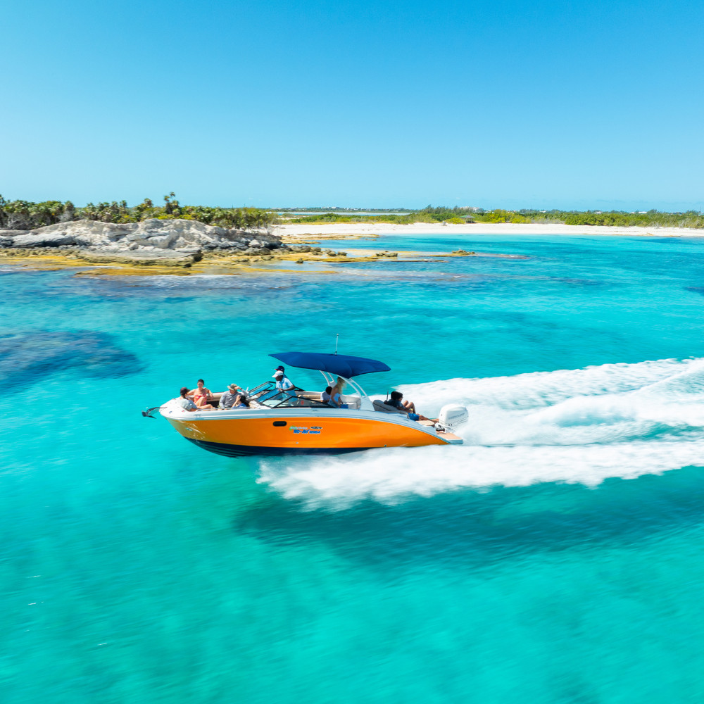 Private Customizable Full Day Sea Ray Boat Charter with Lunch