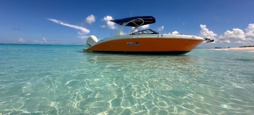 Private Customizable Full Day Sea Ray Boat Charter with Lunch