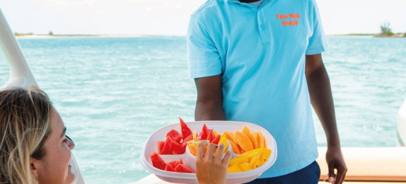 Private Half Day Sea Ray Boat Charter with Snorkelling and Lunch
