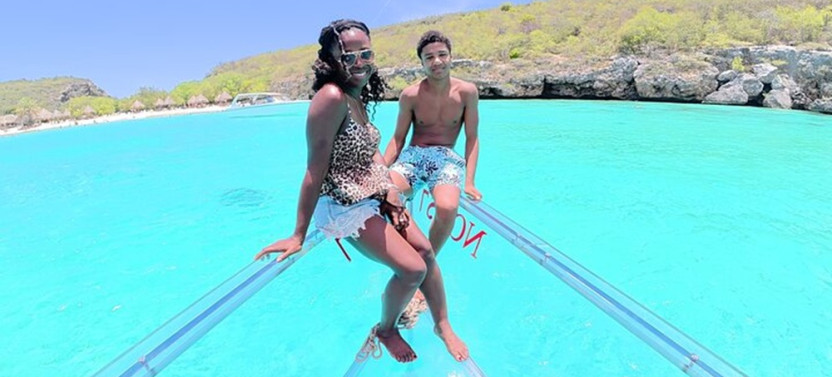 Private Clearboat Tour with Snorkeling from St. Willybrordus