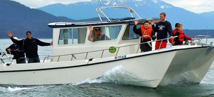 Private Charter: Salmon, Halibut, and Whale Watching Combo