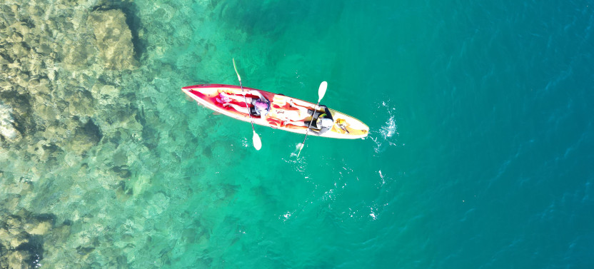 Full-Day Lim Bay Sea Kayaking Adventure with Transfer from Poreč and Vrsar