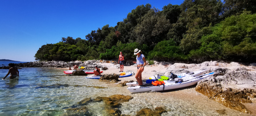 Sea Kayaking Adventure in the Vrsar Archipelago of Istria