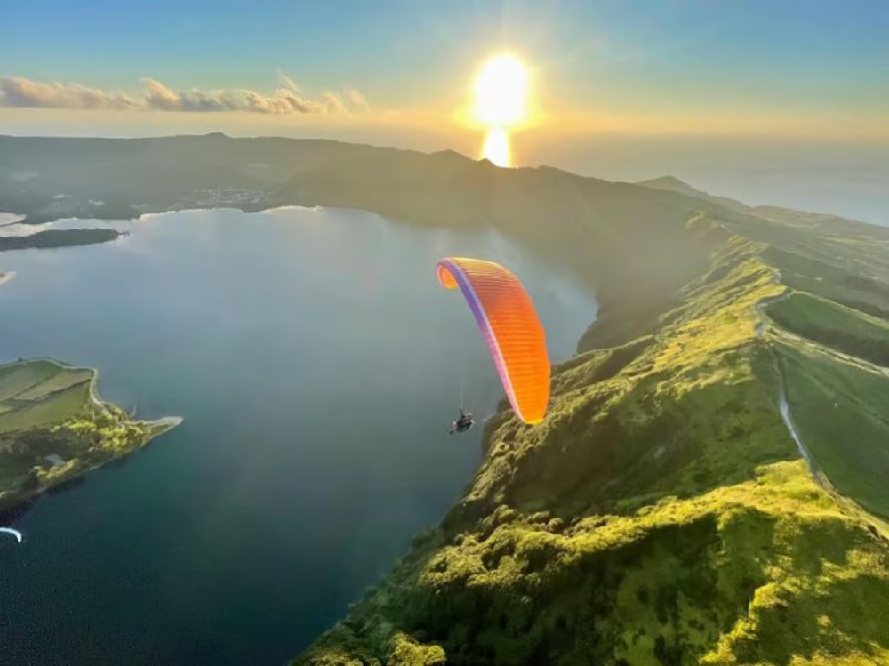Tandem Paragliding Adventure with Local Instructor in the Azores