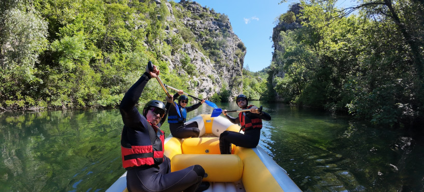 Half-Day Guided Rafting Adventure on the Cetina River from Omiš