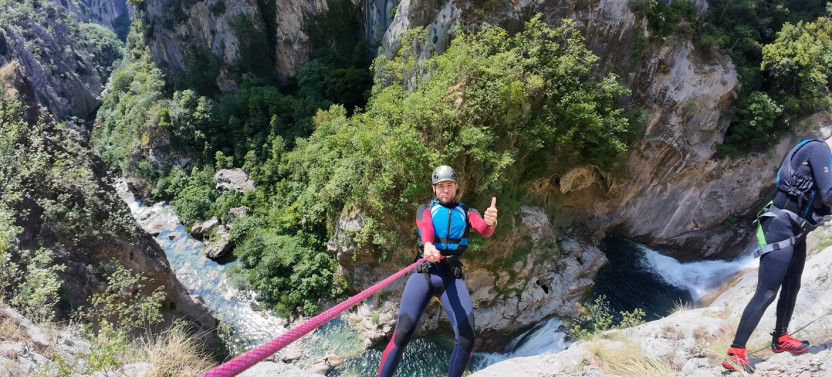 Extreme Advanced Canyoning on Cetina River
