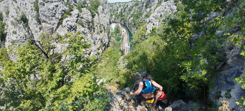 Extreme Advanced Canyoning on Cetina River