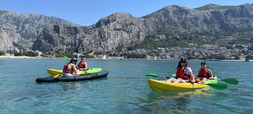 Half-Day Sea and River Kayaking with Snorkeling to the Adriatic