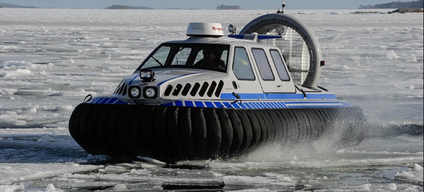 Hovercraft Ice Experience with Lunch