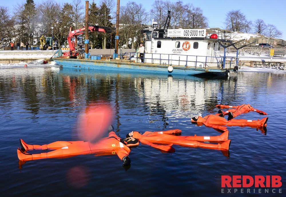 Cold Water Survival Suit Experience - Helsinki | Project Expedition