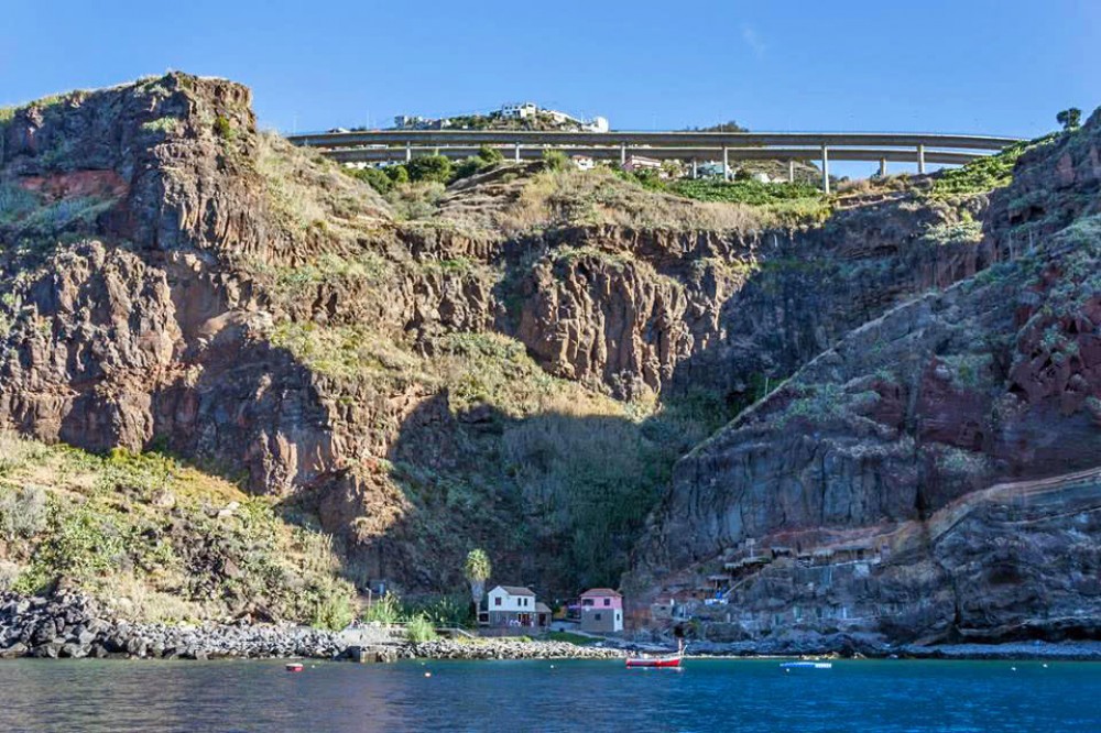 Fajãs Route Aboard a Catamaran from Funchal