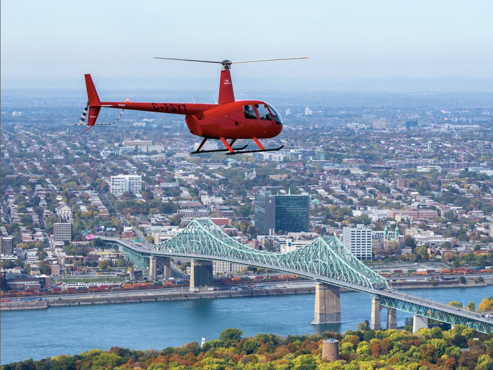 helicopter tours quebec