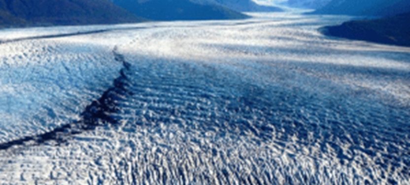 Alaskan Flightseeing Route: Knik & Colony Glacier