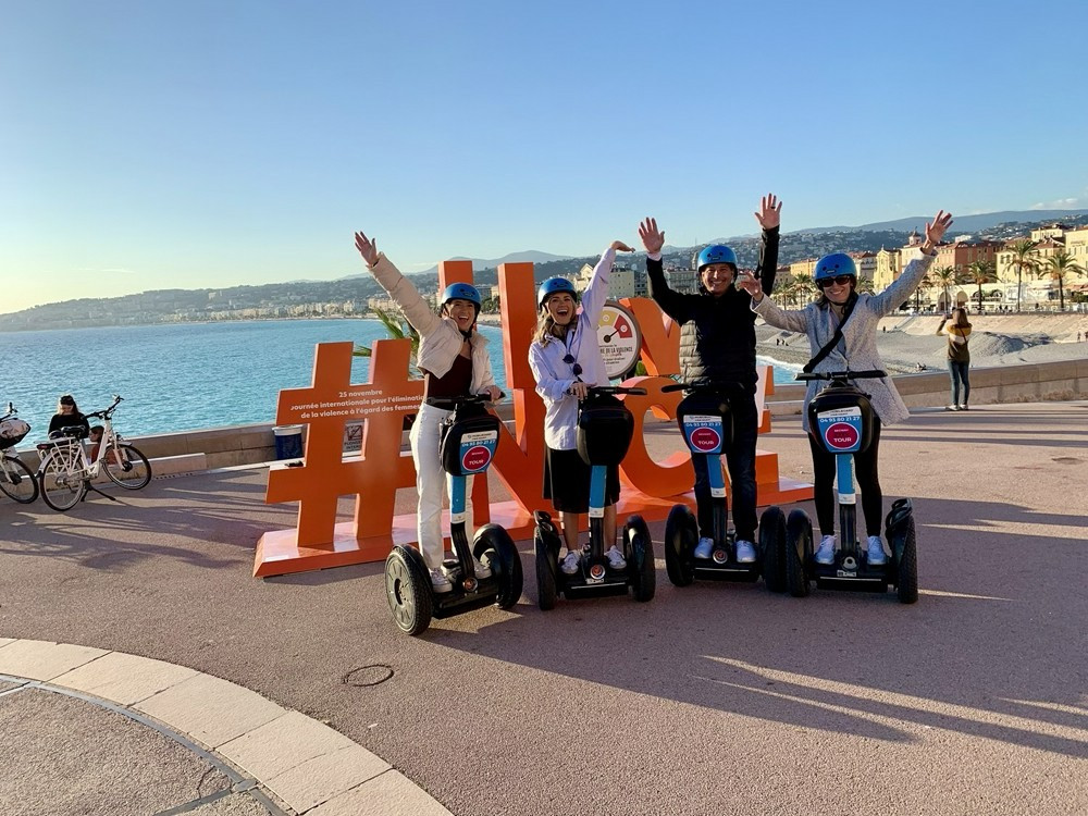 Nice Segway Tour with Castle Hill Views and Niçoise Food Tasting